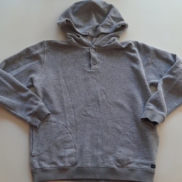 RVCA Other - RVCA large gray hooded sweatshirt